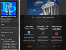 Tablet Screenshot of premierprocessllc.com